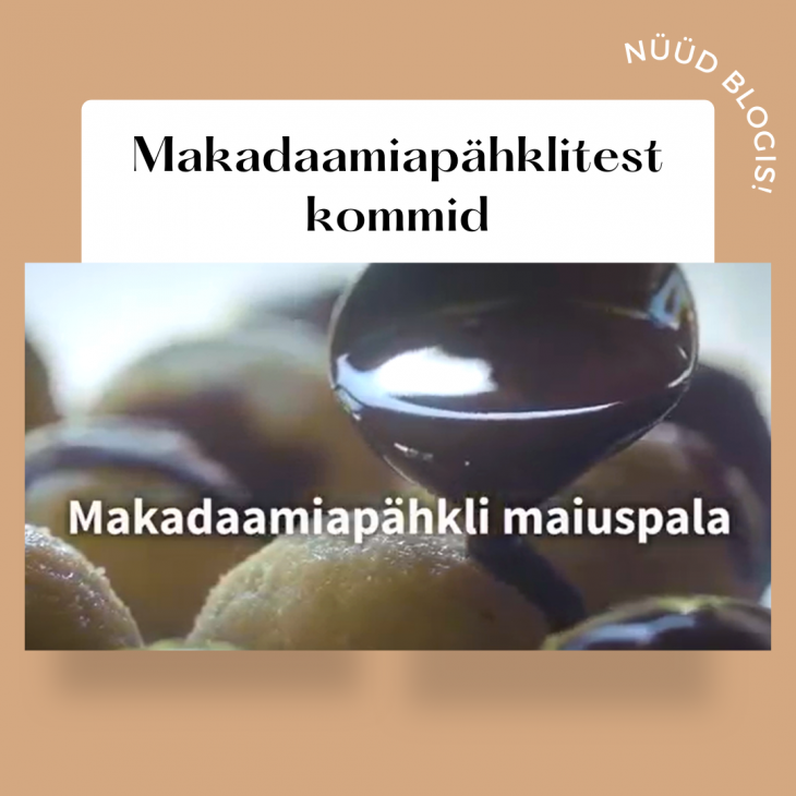 Makadaamiapähkli maiuspala