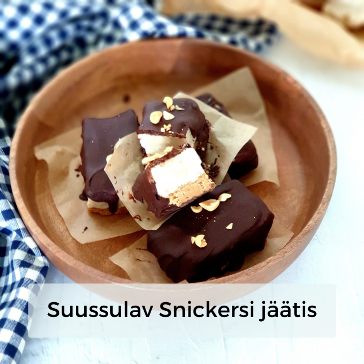 Snickersi jäätis