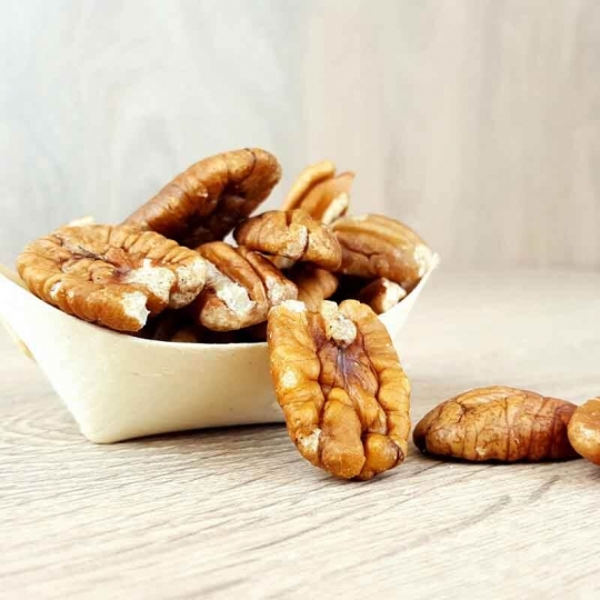 Pekaani pähklid poolikud 200 g, mahe